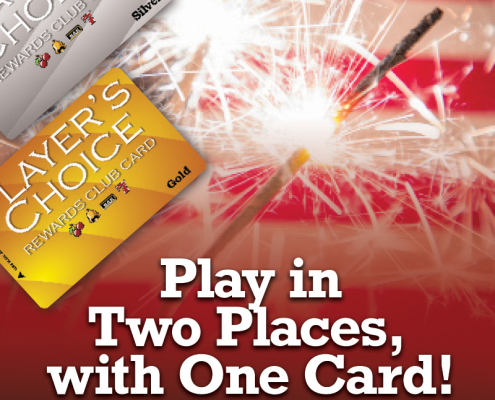 Play in Two Places, with One Card!